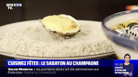 Cusinez fêtes - Comment réaliser un sabayon au champagne pour gratiner ses huîtres ?
