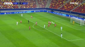 Giroud lors du match Atlético-Chelsea, le 23 février 2021