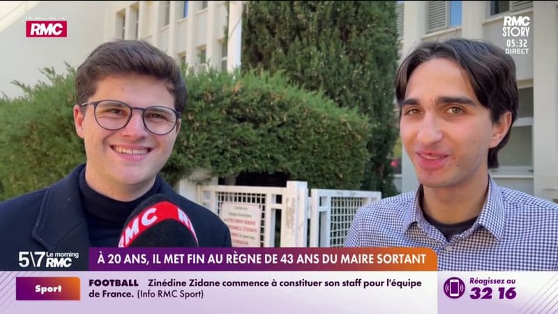 À 20 ans, il met fin au règne de 43 ans du maire sortant !