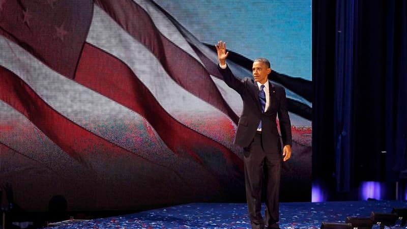 Le président Barack Obama, tout juste réélu pour un second mandat de quatre ans, a rappelé mercredi auprès des dirigeants tant démocrates que républicains du Congrès américain sa volonté de travailler ensemble pour limiter les déficits et réduire les impô