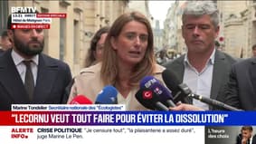 Matignon: "La seule solution est un Premier ministre de gauche", assure Marine Tondelier