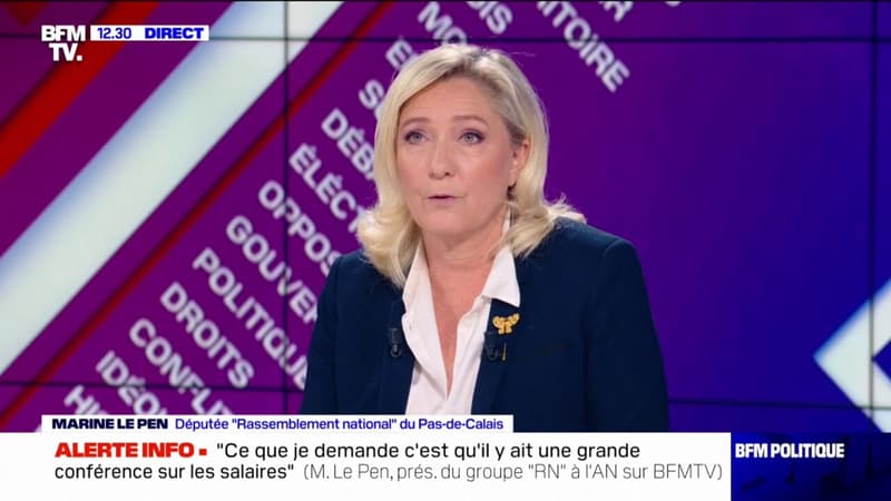 Marine Le Pen est favorable 
