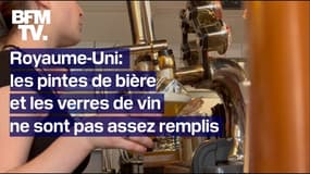 Royaume-Uni: 70% des pintes de bières et des verres de vin ne sont pas assez remplis 