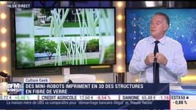 Frédéric Simottel: Des mini-robots qui impriment des structures en fibre de verre en 3D - 08/10