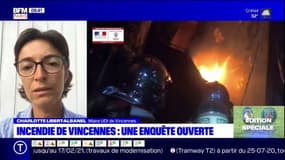 Incendie de Vincennes: "Il s'agirait d'un accident", rapporte la maire Charlotte Libert-Albanel