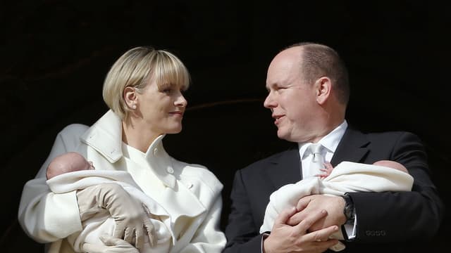 Les jumeaux du prince Albert de Monaco et de son épouse Charlene: la princesse Gabriella et son frère le prince héréditaire Jacques.