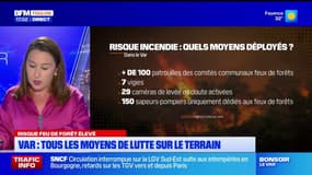 Risque d'incendie dans le Var: quels moyens déployés? 