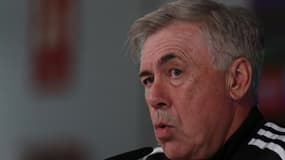 Carlo Ancelotti en conférence de presse