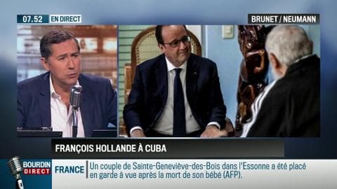 Brunet & Neumann: François Hollande a-t-il raison d'aller à Cuba ? - 12/05