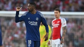 Ousmane Dembélé lors du match Arsenal-PSG, le 29/04/2025