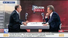 Jean-François Copé face à Jean-Jacques Bourdin en direct