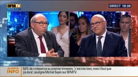 Michel Sapin face à Emmanuel Lechypre dans BFM Politique: "Nous réformons et nous continuerons à reformer"