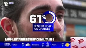 "Je serais prête à combattre": Six Français sur dix se disent favorables à un rétablissement du service militaire