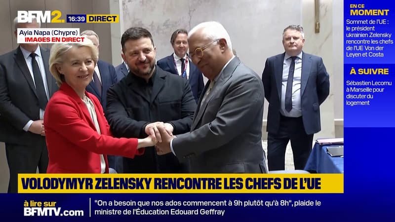 Sommet informel à Chypre: les dirigeants européens retrouvent Volodymyr Zelensky à Chypre