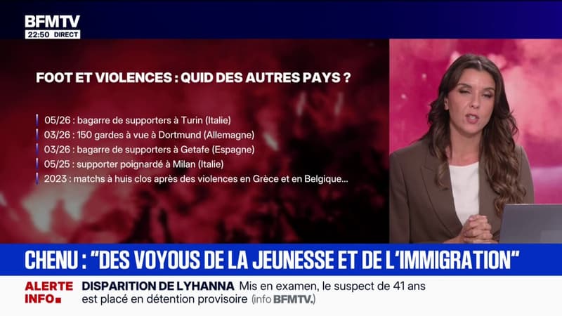 Foot et violences: qu'en est-il des autres pays ?