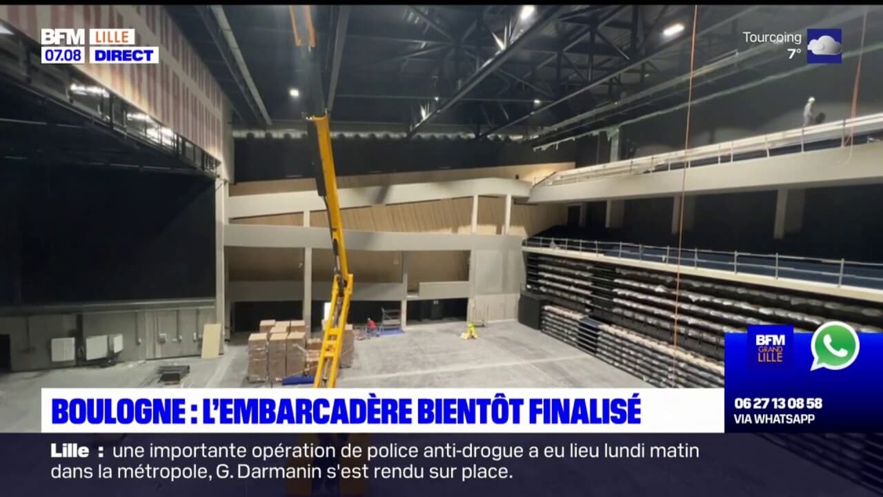 Boulogne-sur-Mer: l'Embarcadère bientôt finalisé