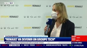 Clotilde Delbos: le groupe Renault n'a "pas été approché par Apple" mais "on est ouvert aux partenariats"