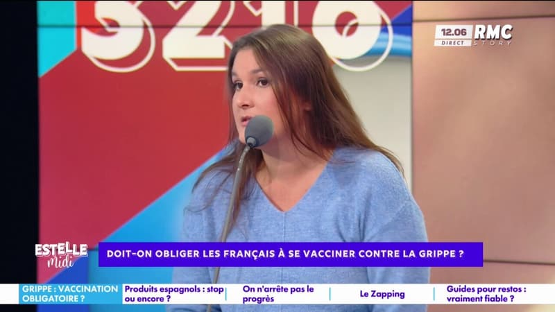 Grippe/Obliger la vaccination : "La plupart des gens n'ont pas envie qu'on les vaccine de force", estime Juliette Briens