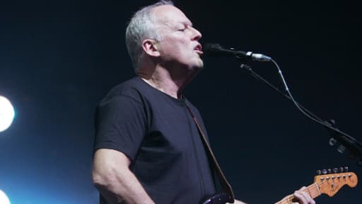 David Gilmour, en concert à Paris en 2006.