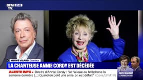 Hervé Vilard à propos d'Annie Cordy: "La reine du music-hall est morte"
