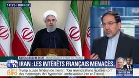 Nucléaire iranien: "L'accord est toujours là", assure l'ambassadeur d'Iran en Franceff
