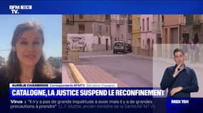 La justice suspend le reconfinement d'une zone de Catalogne en Espagne  