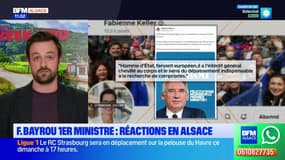 François Bayrou Premier ministre: les réactions politiques en Alsace