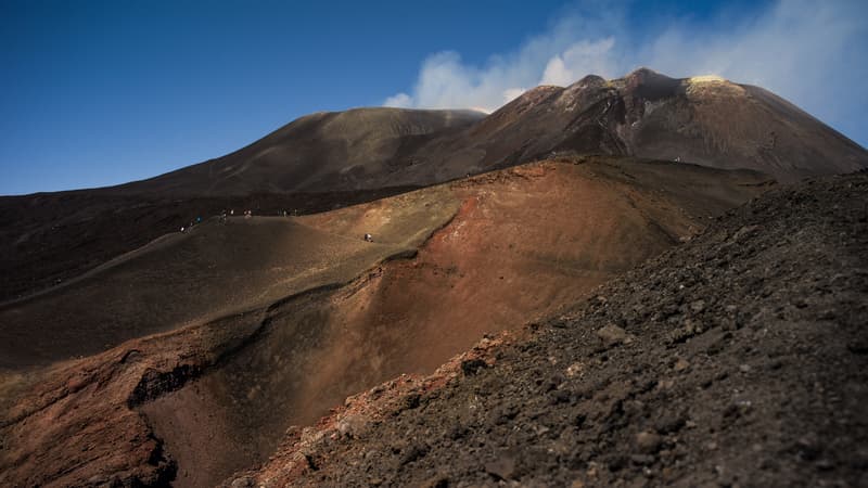Le volcan de l'Etna, photographié ici en 2017