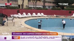 Sécheresse : des campings offrent l'eau des piscines 