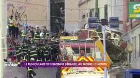 Le funiculaire de Lisbonne déraille, au moins 15 morts