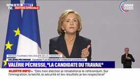 Valérie Pécresse: "Dans la nouvelle France, celui qui touche le RSA donnera chaque semaine 15h d'activité à la société"