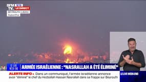 Liban: des dizaines d'immeubles effondrés dans la banlieue sud de Beyrouth au lendemain des frappes israéliennes