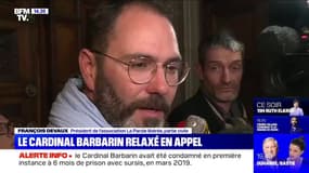 Barbarin relaxé: "On commence à prendre conscience des problématiques d'emprises", déclare le président de l'association "La Parole Libérée"