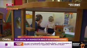 A la crèche, un manque de bras et de reconnaissance