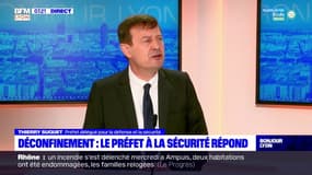 Déconfinement à Lyon: Thierry Suquet, préfet délégué à la sécurité du Rhône, anticipe le maintien du port du masque cet été