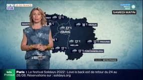 Météo: un samedi pluvieux et nuageux, jusqu'à 18°C à Paris
