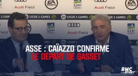 ASSE : Caïazzo confirme le départ de Gasset