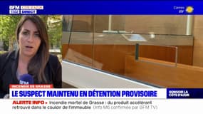 Incendie de Grasse : le suspect maintenu en détention provisoire