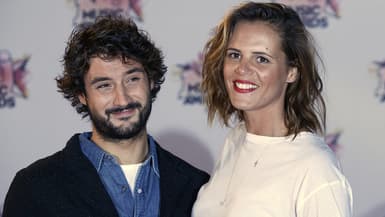 Jérémy Frérot et Laure Manaudou aux NRJ Music Awards 2015, à Cannes