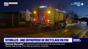 Vitrolles: un incendie dans une entreprise de recyclage de métaux