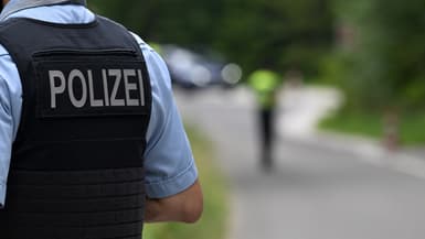 Polizei: la police allemande (illustration)