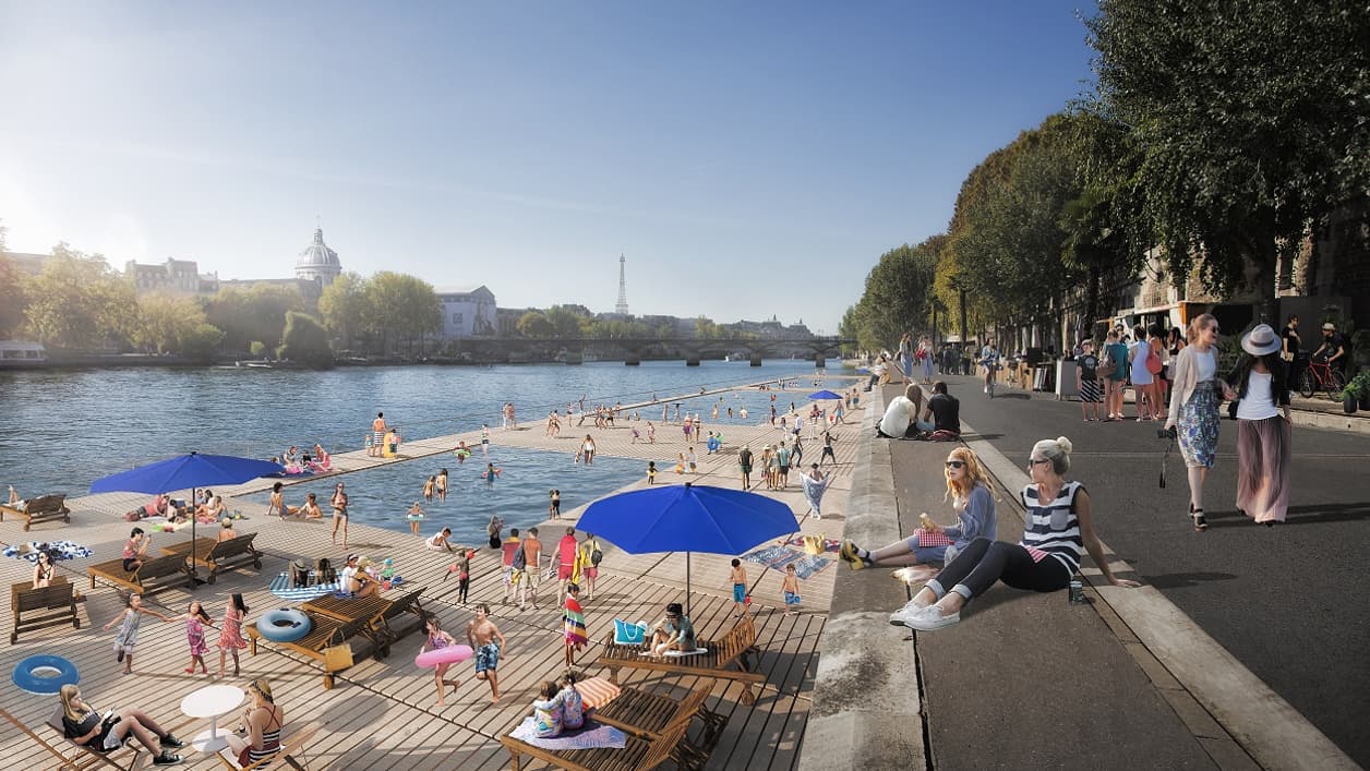 Parc Rives de Seine Pont Neuf