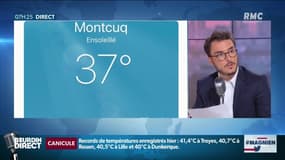 "37° dans Montcuq" tout va bien... 