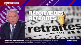 François Bayrou, président du Modem: "La question est: 'est-ce qu'on peut vivre sans réforme des retraites?" 