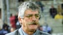 L'entraîneur de football Didier Notheaux, à Valence le 20 janvier 2001
