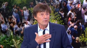 Nicolas Hulot a reconnu une "divergence de vision" avec Emmanuel Macron