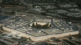 Vue du Pentagone en avril 2015 à Arlington, près de Washington