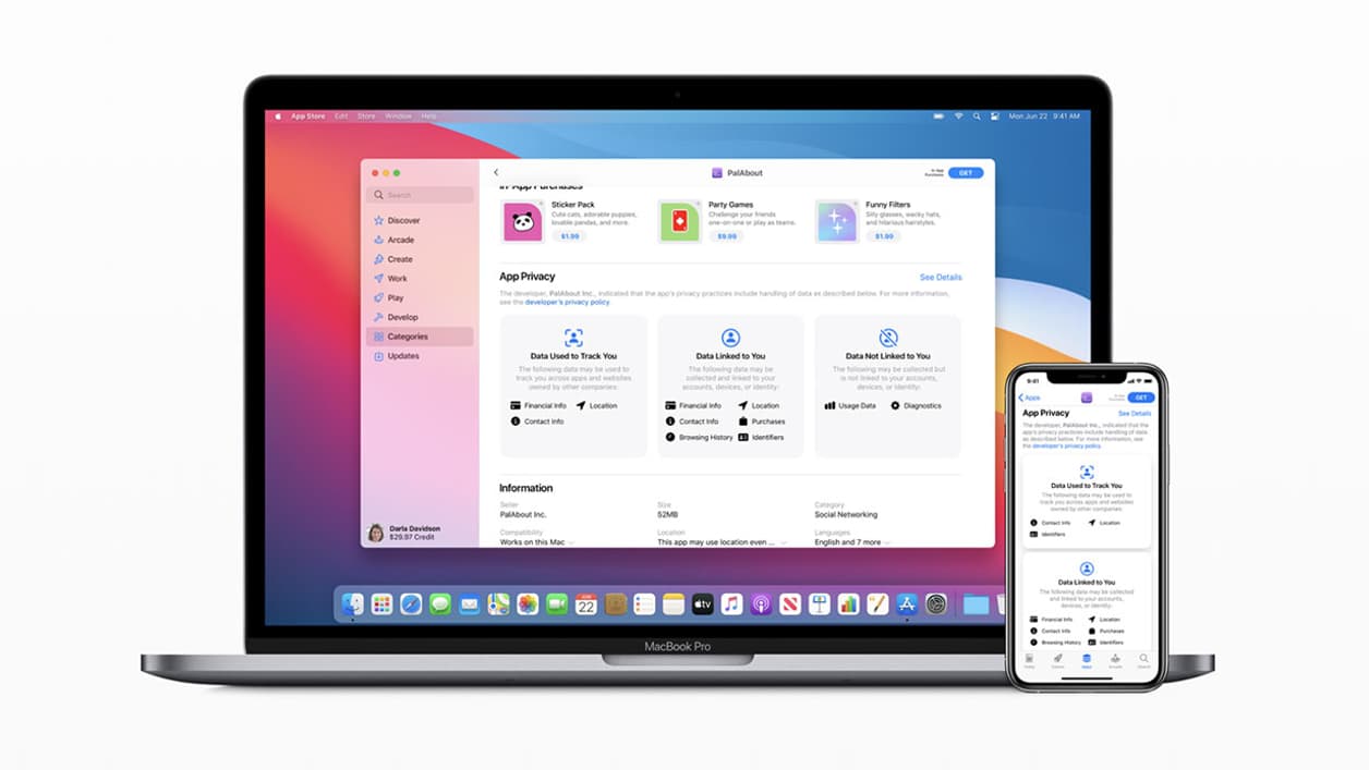 La nouvelle interface de l'App Store d'Apple