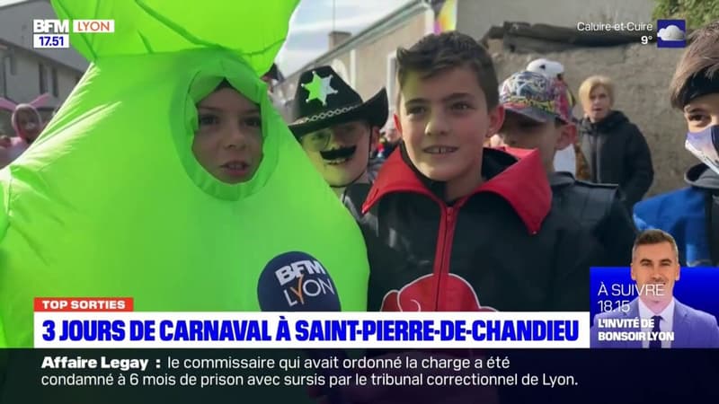 Carnaval de Saint-Pierre-de-Chandieu: les enfants et les adultes se régalent