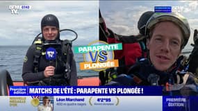 C'est vos vacances : Matchs de l'été, parapente vs plongée -29/07